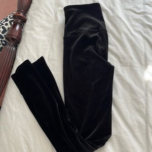 Spanx Velvet Leggings